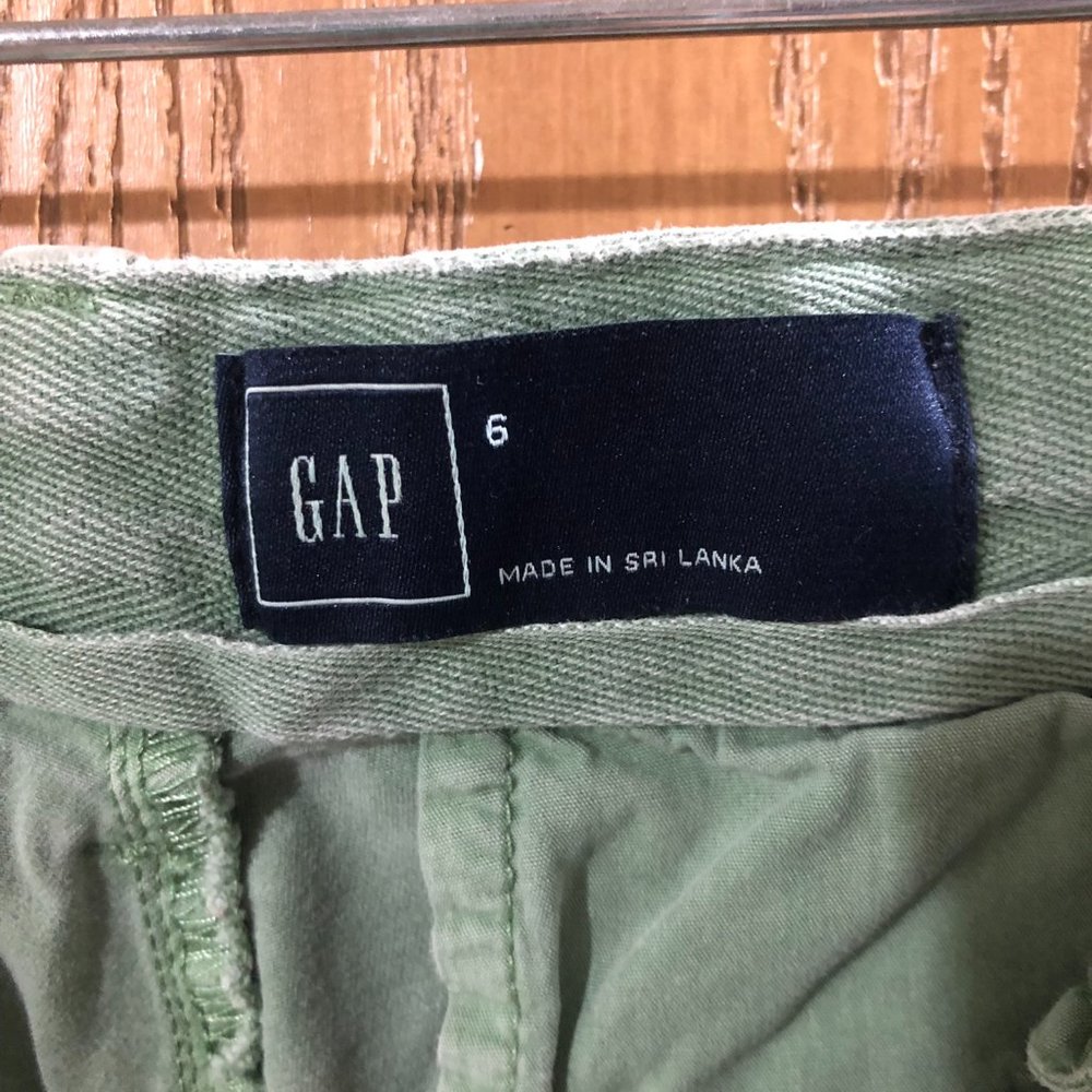 Green Girlfriend Chinos from Gap